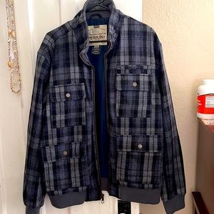 American Rag Plaid Jacket. Wool. Lined. Nice fit.